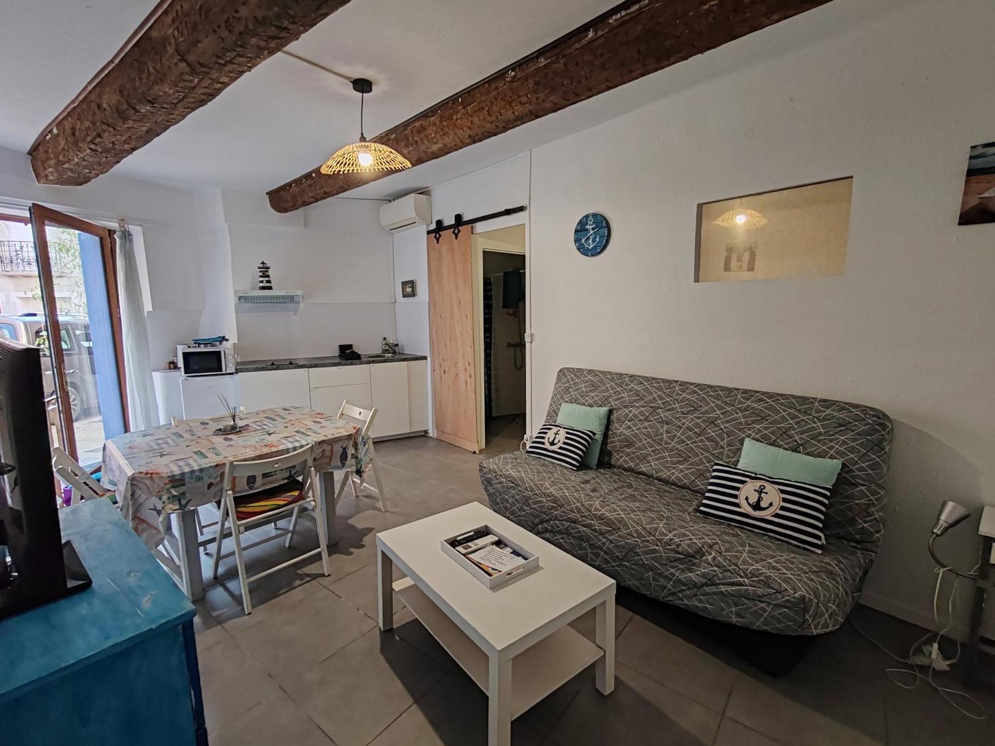 Joli T2 Ambiance Nautique Climatise Et Bien Situe Marseillan (Herault) Exterior foto