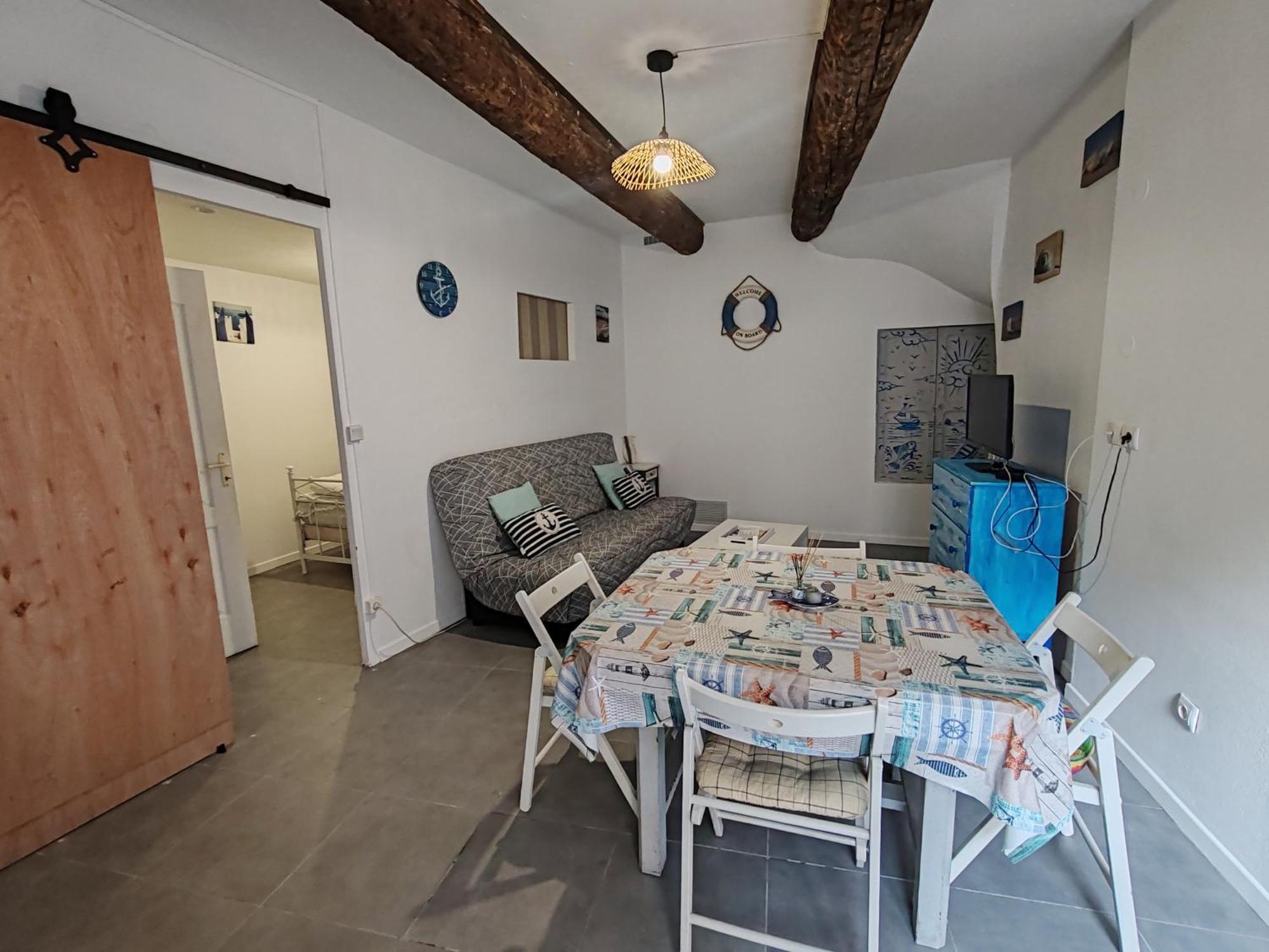 Joli T2 Ambiance Nautique Climatise Et Bien Situe Marseillan (Herault) Exterior foto